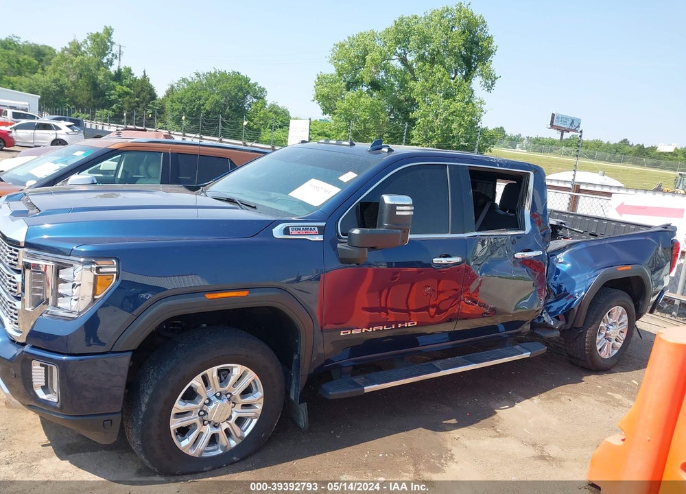2022 GMC SIERRA 3500HD 4WD  LONG BED DENALI/4WD  STANDARD BED DENALI VIN: 1GT49WEY8NF347587