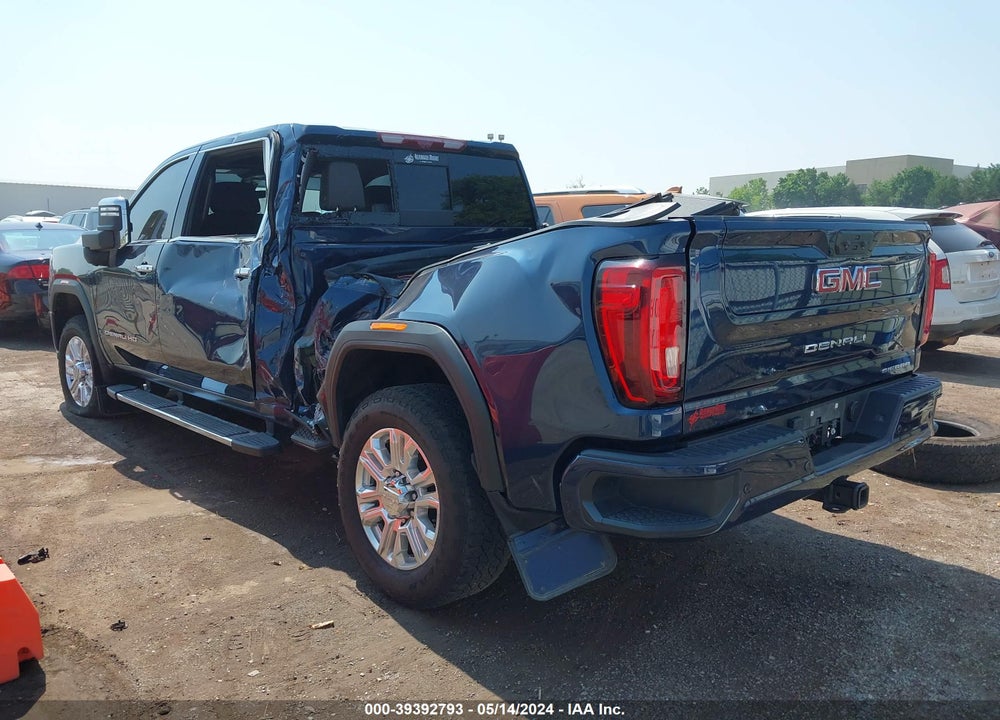 2022 GMC SIERRA 3500HD 4WD  LONG BED DENALI/4WD  STANDARD BED DENALI VIN: 1GT49WEY8NF347587