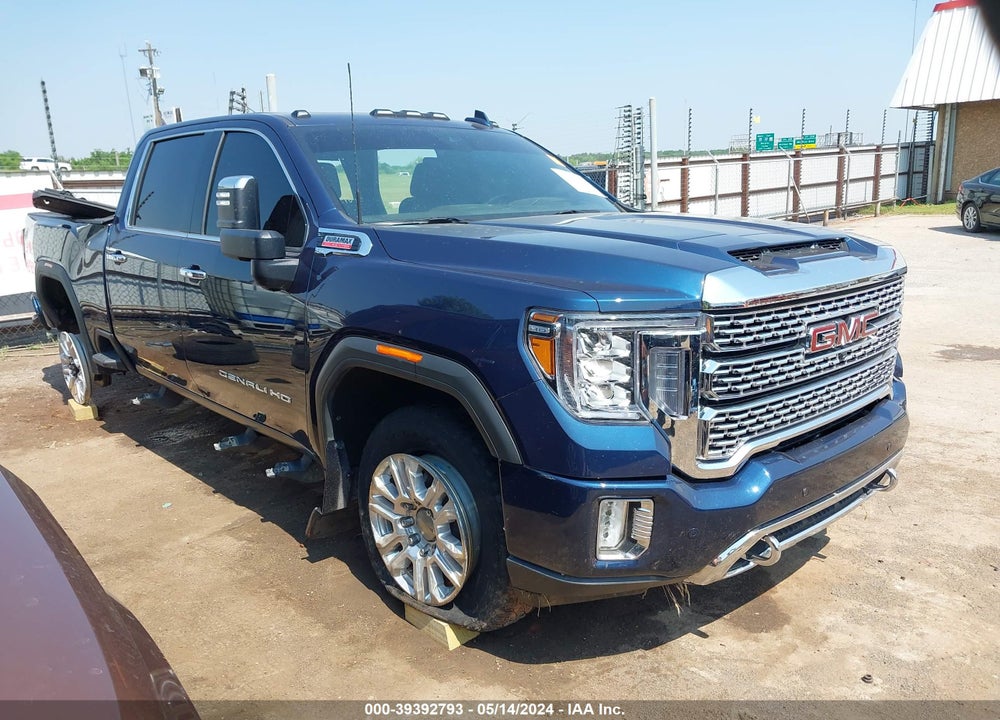 2022 GMC SIERRA 3500HD 4WD  LONG BED DENALI/4WD  STANDARD BED DENALI VIN: 1GT49WEY8NF347587