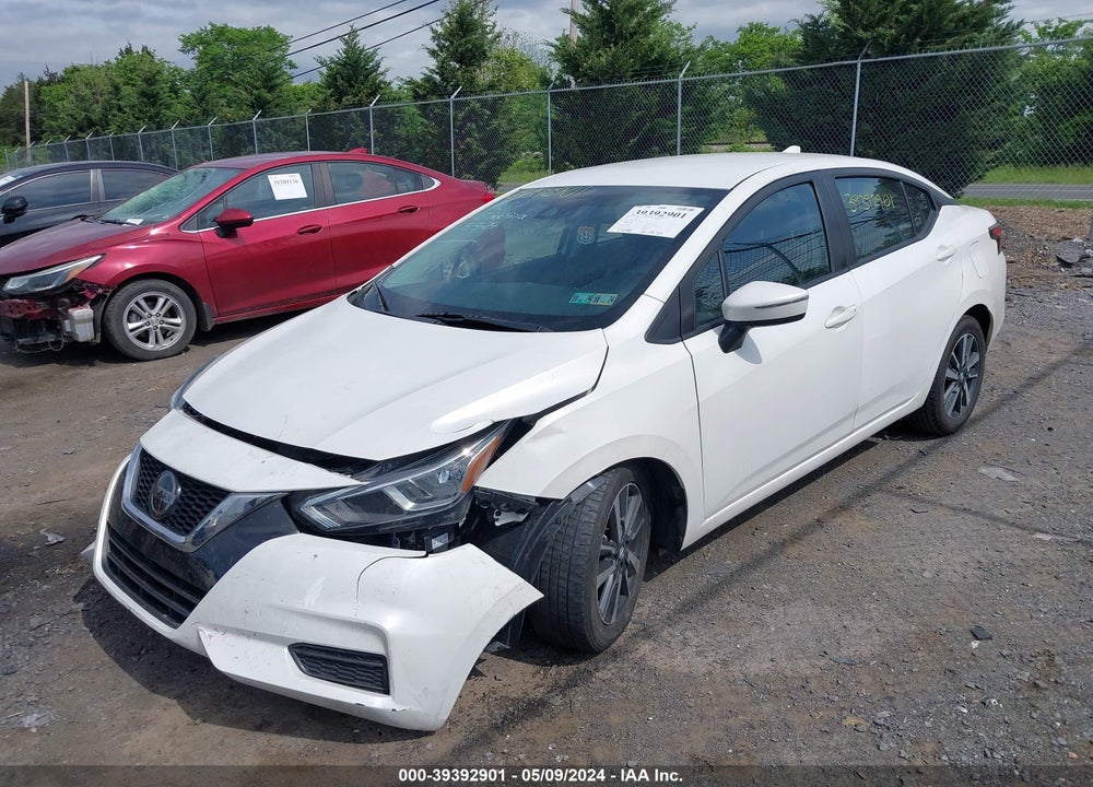 2021 NISSAN VERSA SV XTRONIC CVT VIN: 3N1CN8EV0ML877259
