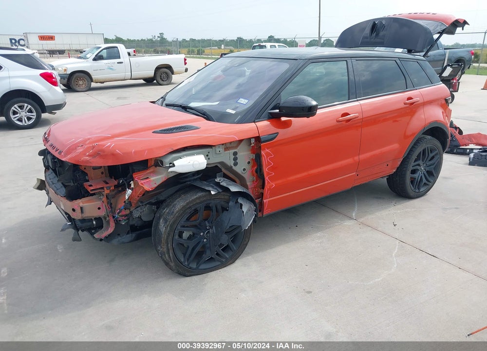 2016 LAND ROVER RANGE ROVER EVOQUE VIN: SALVD2BG2GH105112