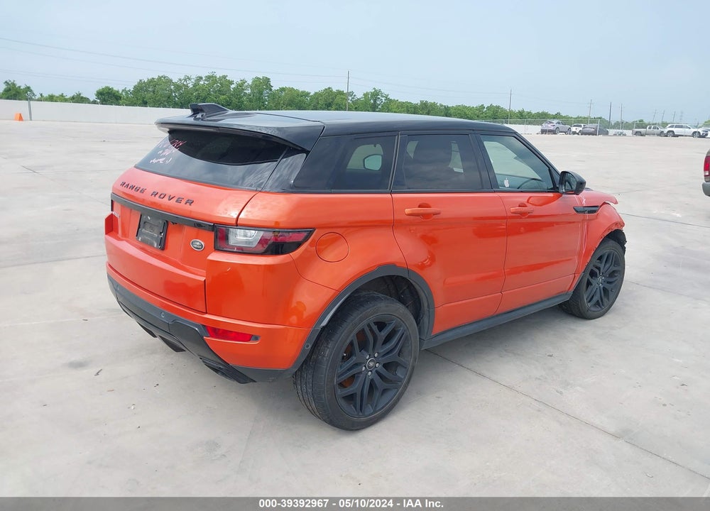 2016 LAND ROVER RANGE ROVER EVOQUE VIN: SALVD2BG2GH105112