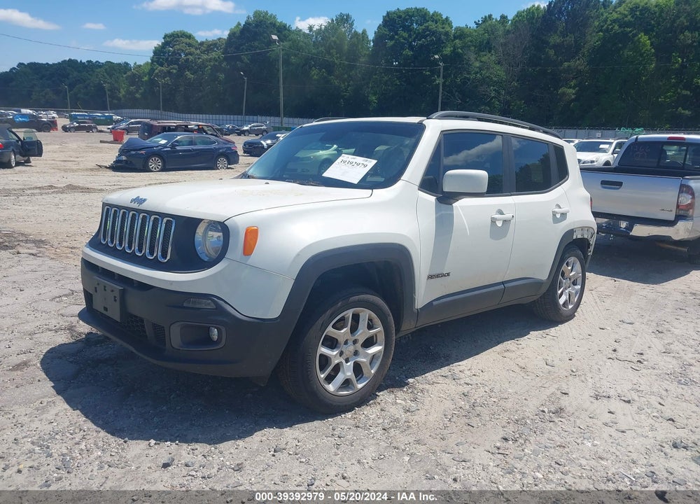 2015 JEEP RENEGADE LATITUDE VIN: ZACCJBBT0FPB72307
