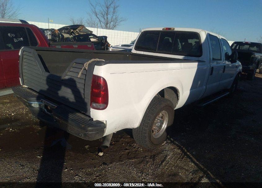 2004 FORD F-350 LARIAT/XL/XLT VIN: 1FTSW30P24EA48761