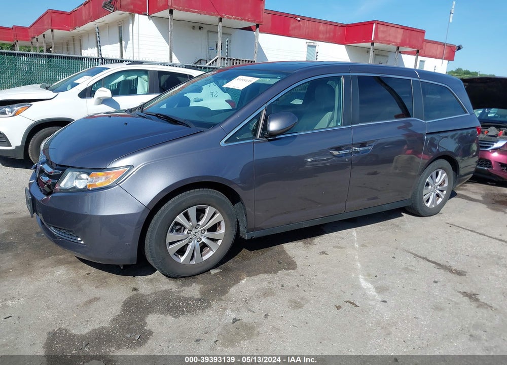 2016 HONDA ODYSSEY EX-L VIN: 5FNRL5H64GB009509