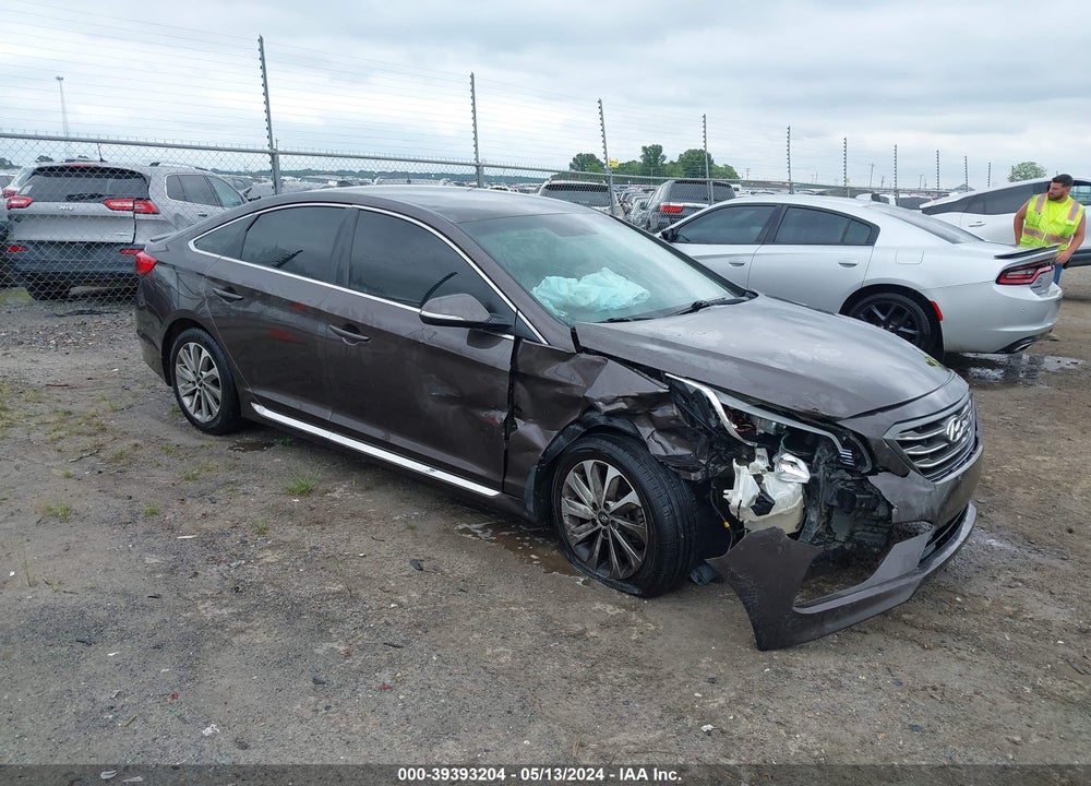 2015 HYUNDAI SONATA SPORT VIN: 5NPE34AF3FH167004