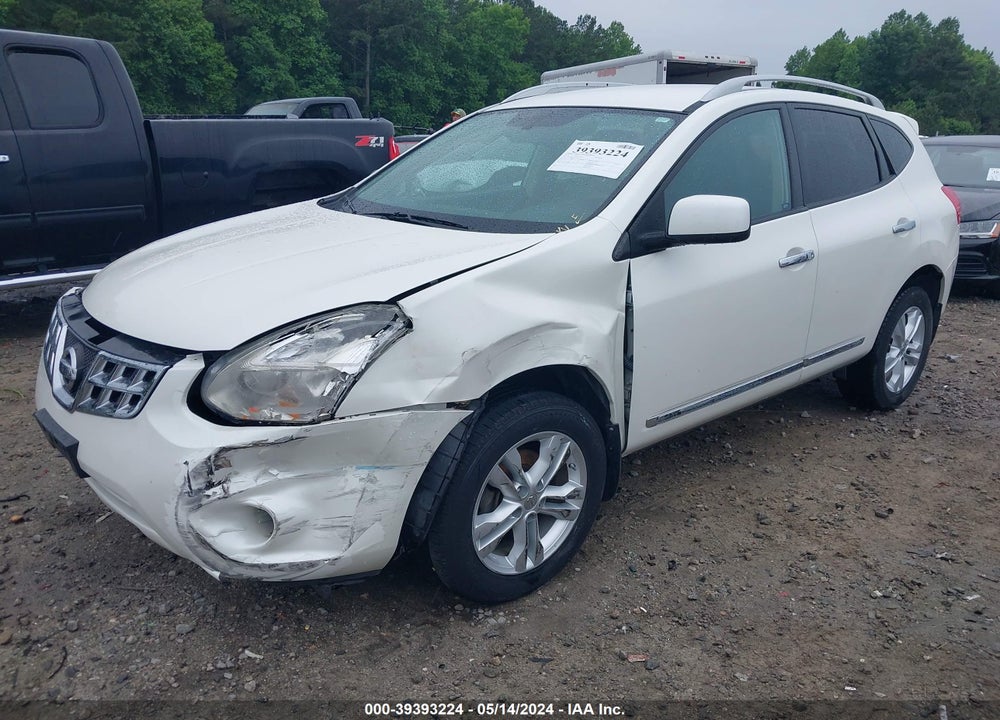 2012 NISSAN ROGUE SV VIN: JN8AS5MV7CW392756