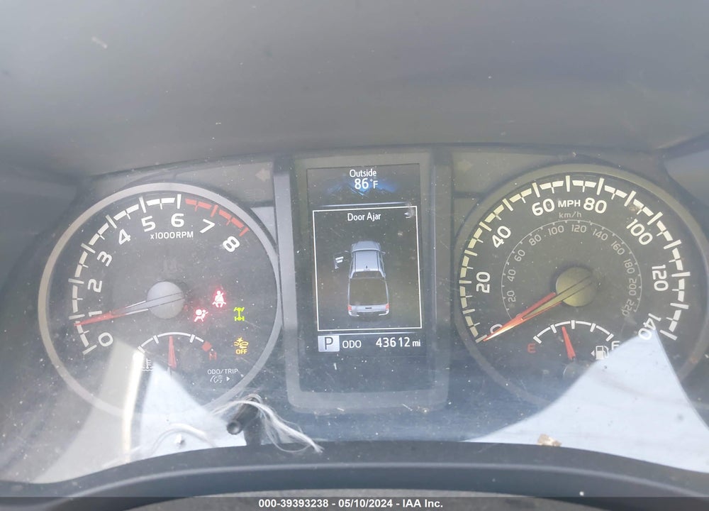 2022 TOYOTA TACOMA SR V6 VIN: 3TMCZ5AN5NM503229