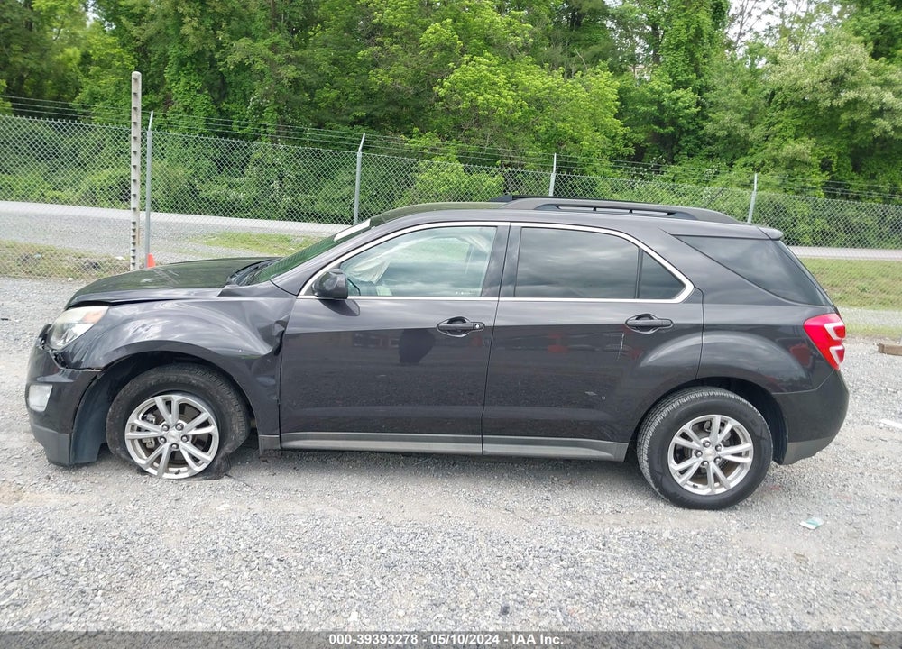 2016 CHEVROLET EQUINOX LT VIN: 2GNALCEK3G6278388