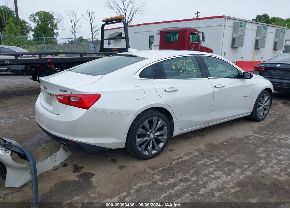 2016 CHEVROLET MALIBU PREMIER VIN: 1G1ZH5SX4GF357334