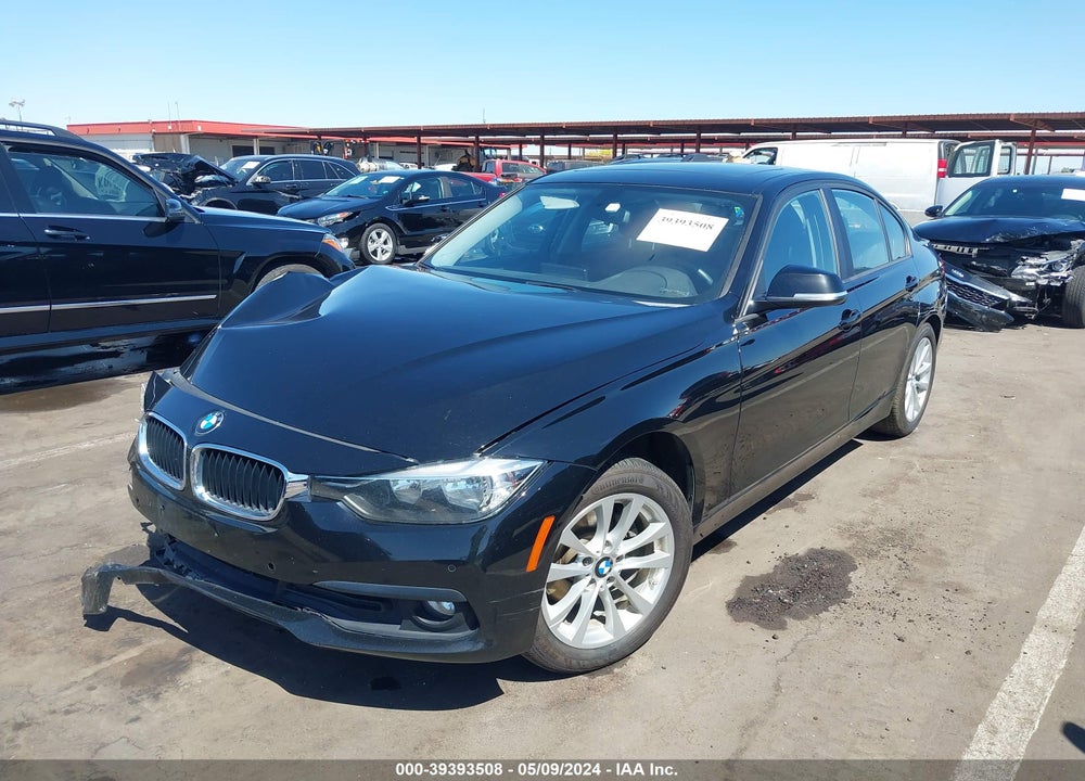 2017 BMW 320I VIN: WBA8E1G59HNU13039