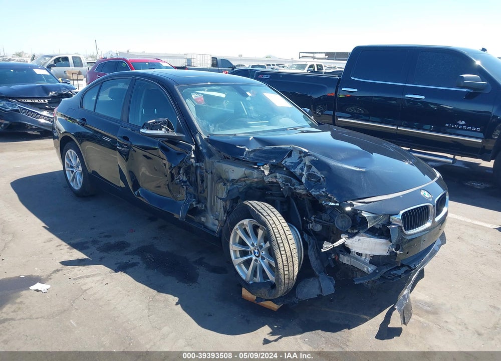 2017 BMW 320I VIN: WBA8E1G59HNU13039