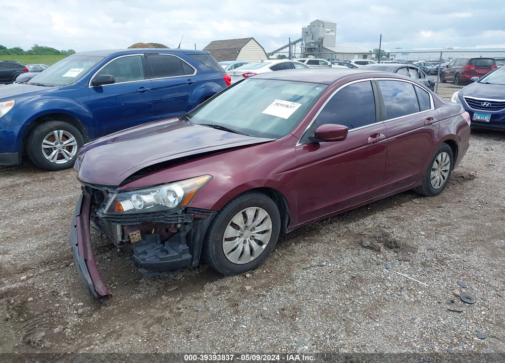 2012 HONDA ACCORD 2.4 LX VIN: 1HGCP2F31CA046619