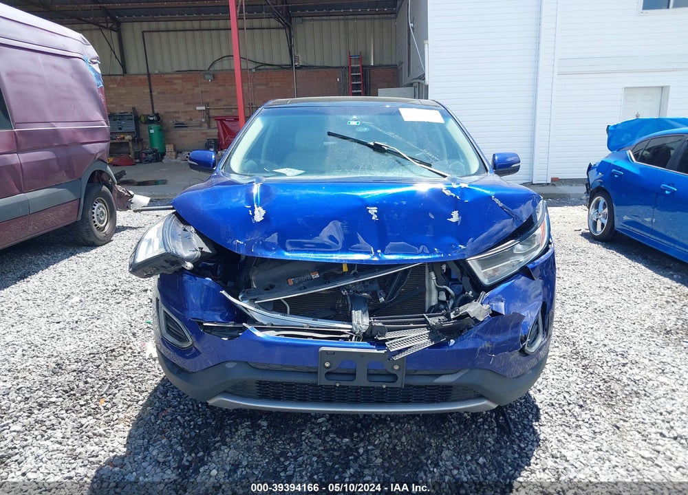 2015 FORD EDGE SEL VIN: 2FMTK4J9XFBB88654