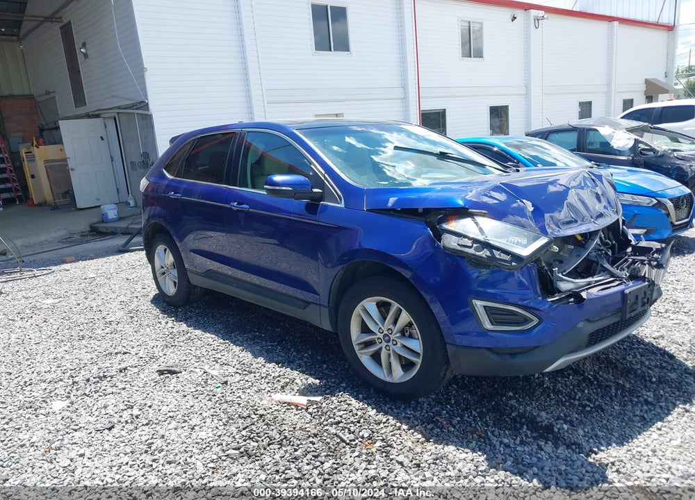 2015 FORD EDGE SEL VIN: 2FMTK4J9XFBB88654