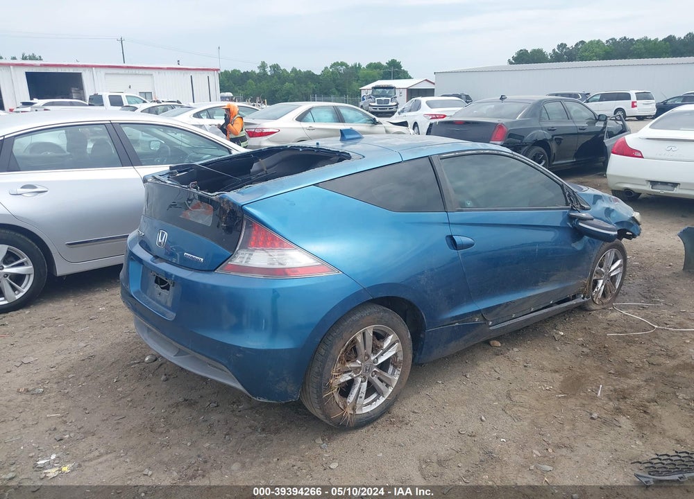 2011 HONDA CR-Z EX VIN: JHMZF1D60BS008017