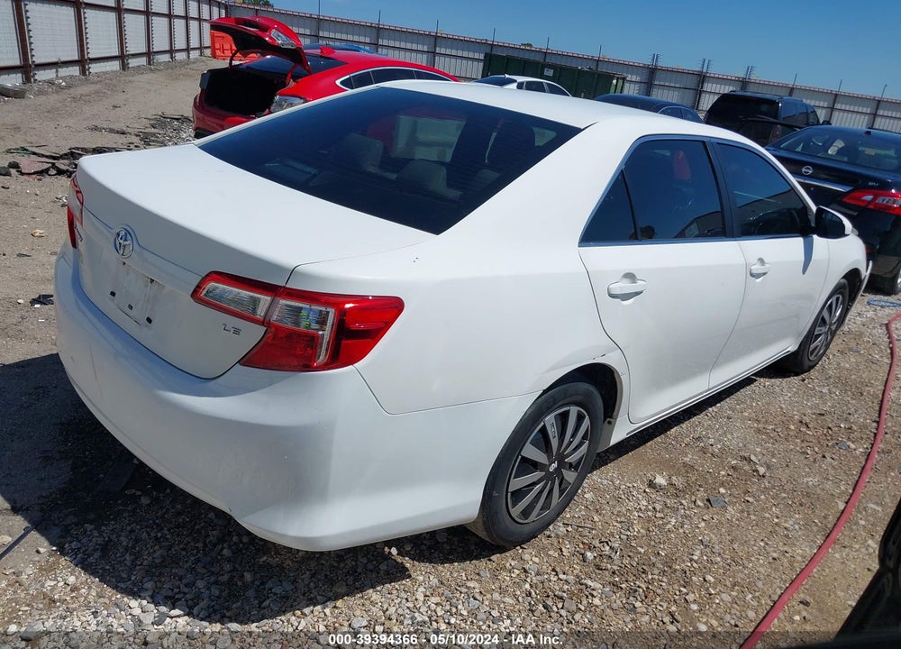 2013 TOYOTA CAMRY LE VIN: 4T4BF1FK1DR324032