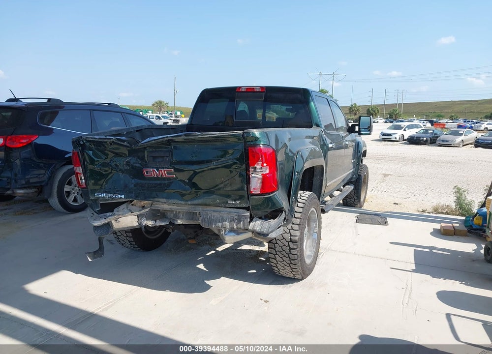 2015 GMC SIERRA 1500 SLT VIN: 3GTU2VEC4FG262779