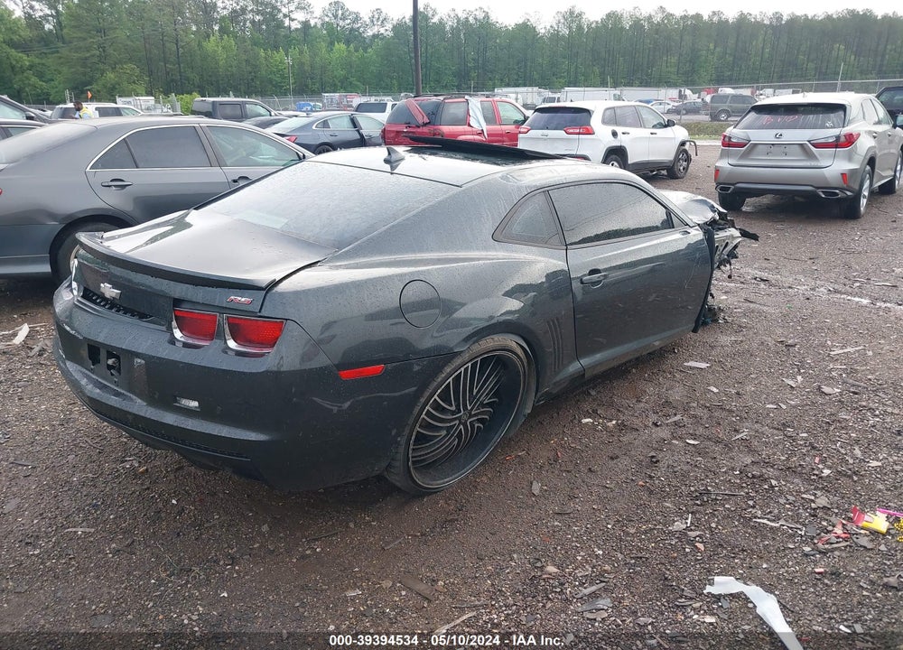 2012 CHEVROLET CAMARO 2LT VIN: 2G1FC1E36C9201348