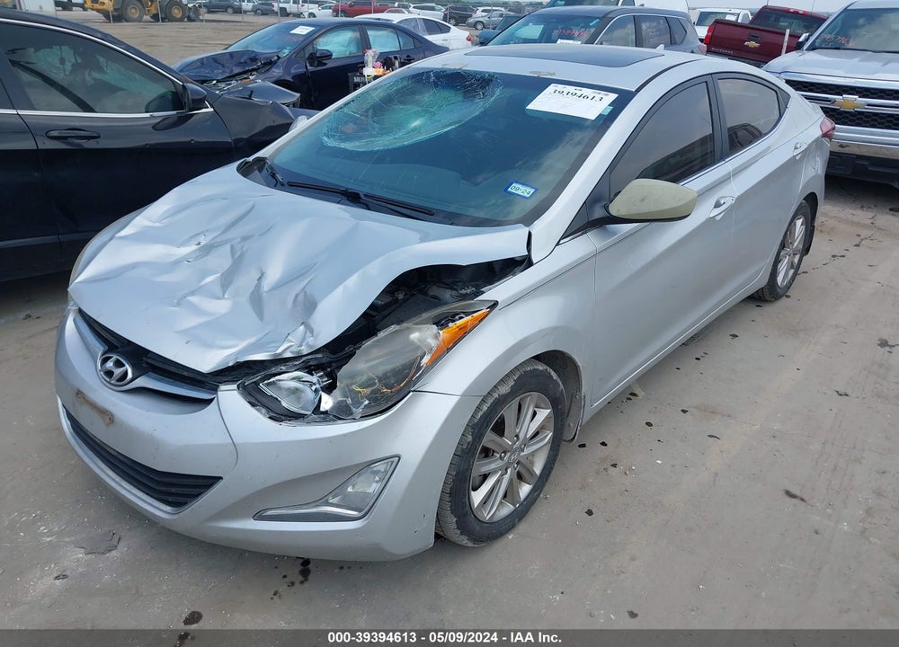 2015 HYUNDAI ELANTRA SE VIN: 5NPDH4AE4FH602343