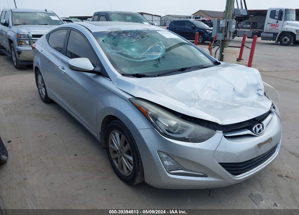 2015 HYUNDAI ELANTRA SE VIN: 5NPDH4AE4FH602343