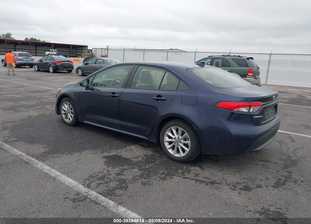 2020 TOYOTA COROLLA LE VIN: JTDHPRAE4LJ017590