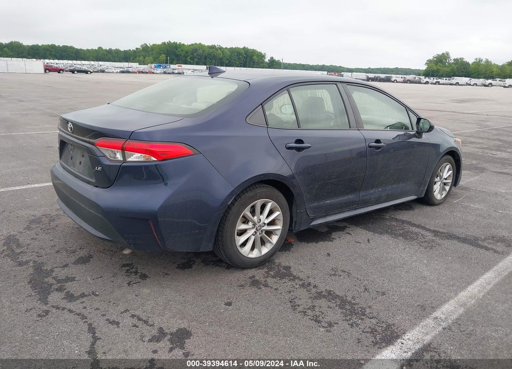 2020 TOYOTA COROLLA LE VIN: JTDHPRAE4LJ017590