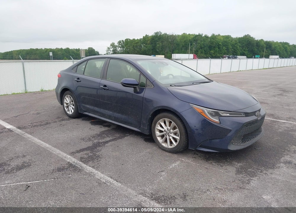 2020 TOYOTA COROLLA LE VIN: JTDHPRAE4LJ017590