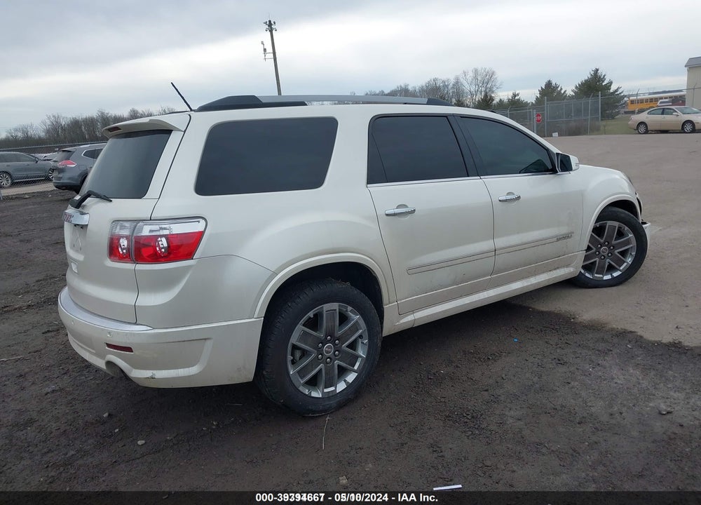 2012 GMC ACADIA DENALI VIN: 1GKKRTED2CJ247003