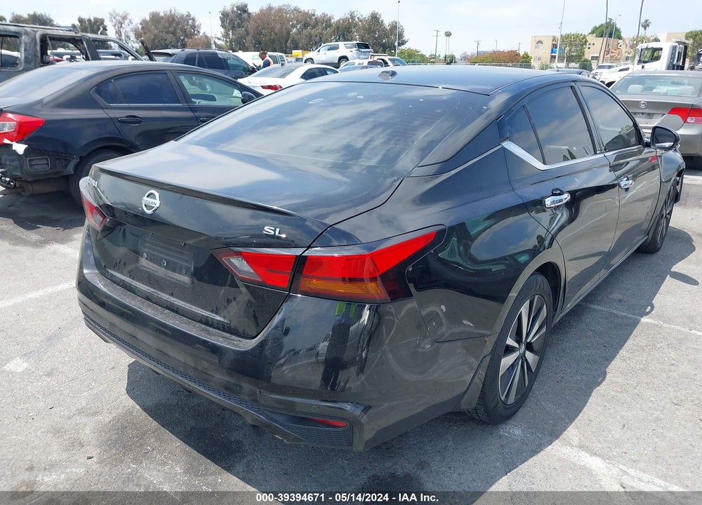 2020 NISSAN ALTIMA SL FWD VIN: 1N4BL4EV3LC124672