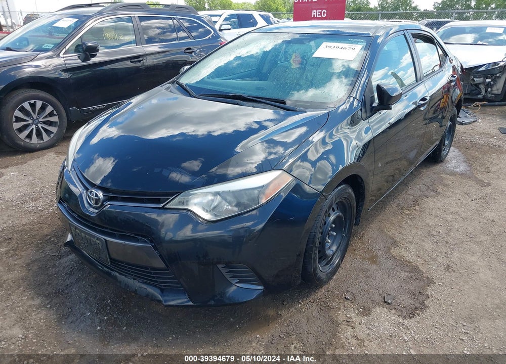 2016 TOYOTA COROLLA LE VIN: 2T1BURHE5GC490002