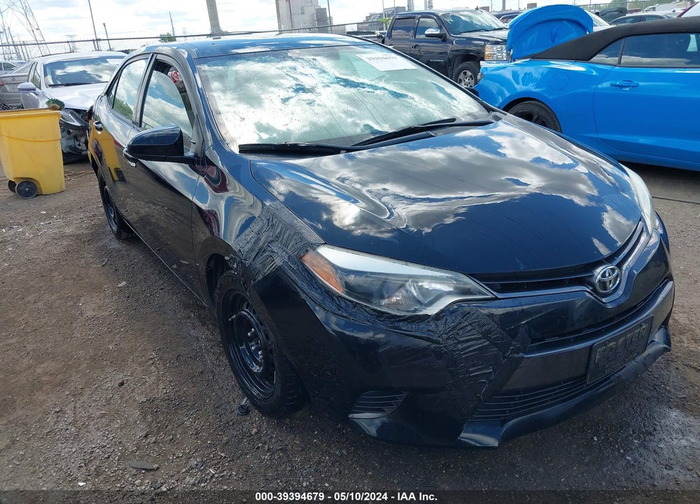 2016 TOYOTA COROLLA LE VIN: 2T1BURHE5GC490002