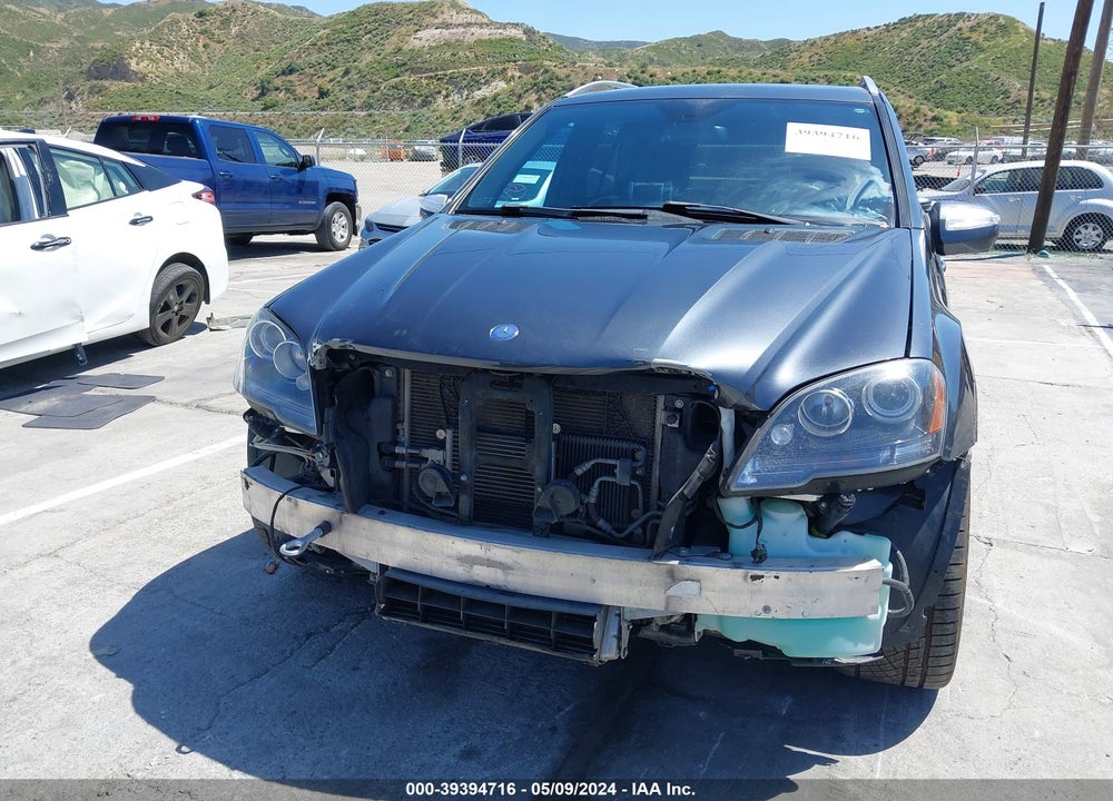 2010 MERCEDES-BENZ ML 63 AMG 4MATIC VIN: 4JGBB7HB0AA566989