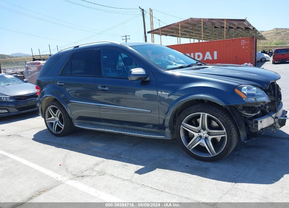 2010 MERCEDES-BENZ ML 63 AMG 4MATIC VIN: 4JGBB7HB0AA566989