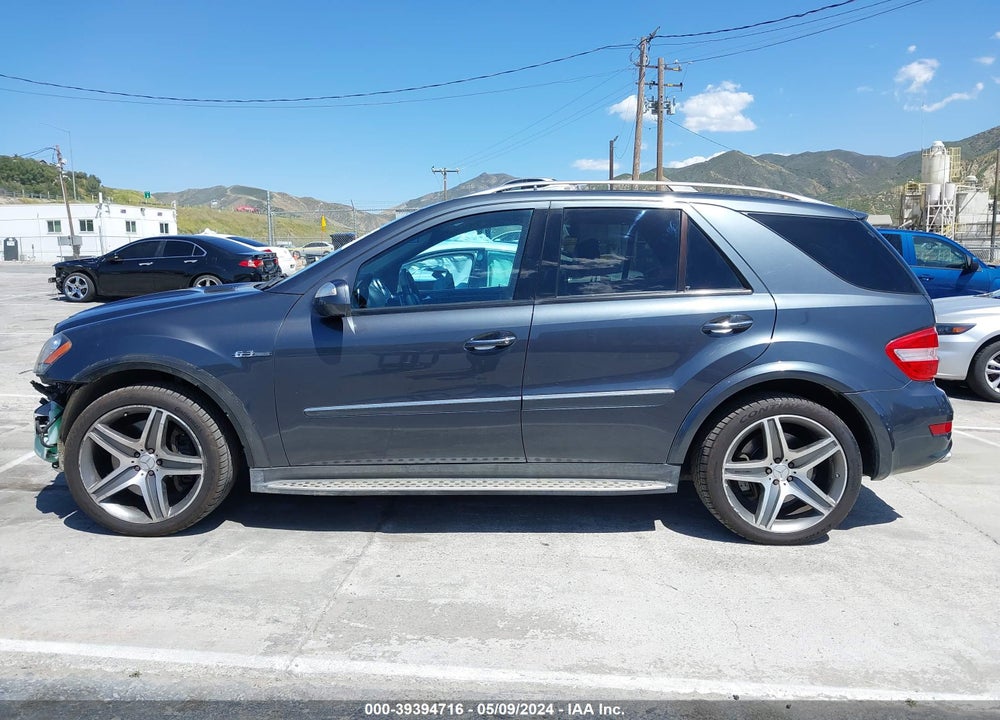 2010 MERCEDES-BENZ ML 63 AMG 4MATIC VIN: 4JGBB7HB0AA566989