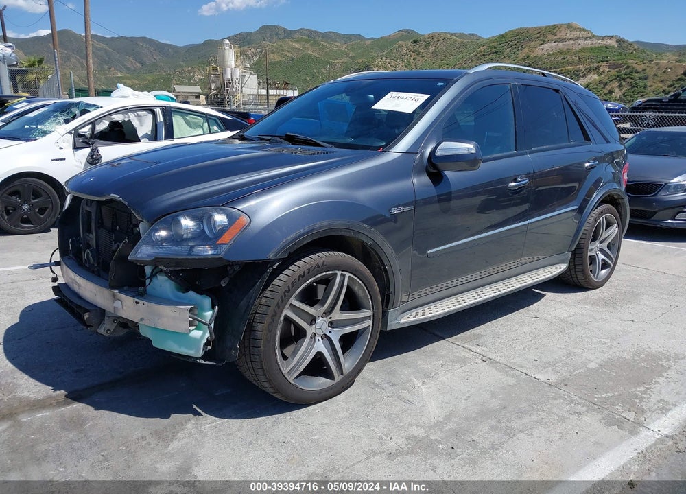 2010 MERCEDES-BENZ ML 63 AMG 4MATIC VIN: 4JGBB7HB0AA566989