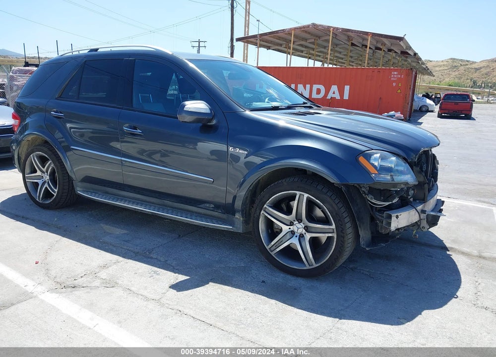 2010 MERCEDES-BENZ ML 63 AMG 4MATIC VIN: 4JGBB7HB0AA566989
