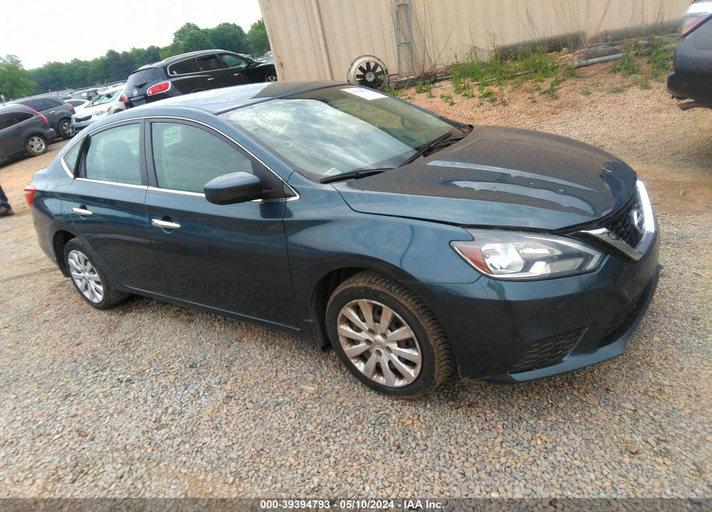 2017 NISSAN SENTRA SV VIN: 3N1AB7AP9HY356356