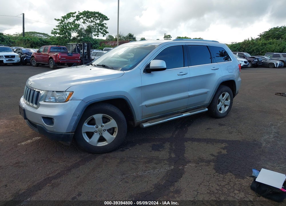 2012 JEEP GRAND CHEROKEE LAREDO VIN: 1C4RJFAG7CC213601