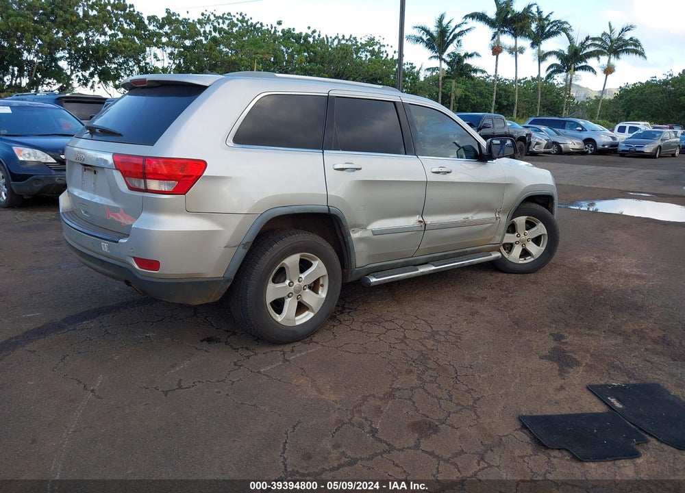 2012 JEEP GRAND CHEROKEE LAREDO VIN: 1C4RJFAG7CC213601