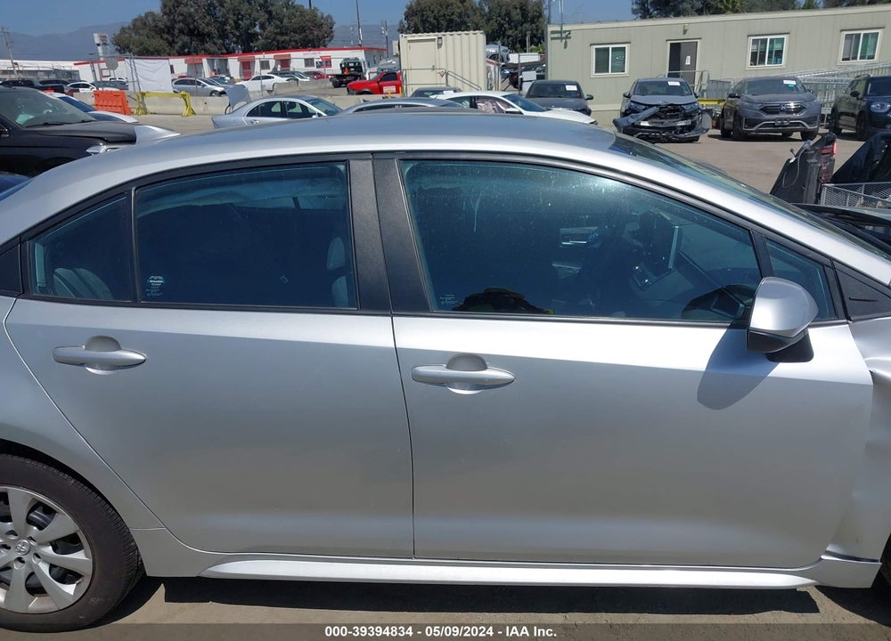 2021 TOYOTA COROLLA LE VIN: 5YFEPMAE3MP224328
