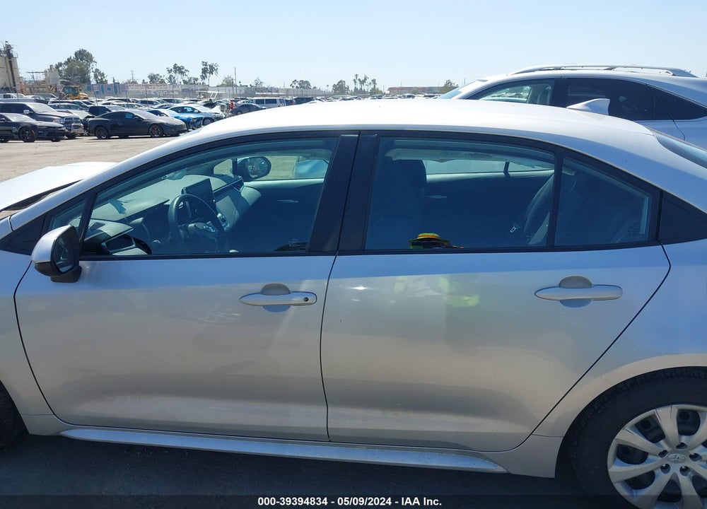 2021 TOYOTA COROLLA LE VIN: 5YFEPMAE3MP224328