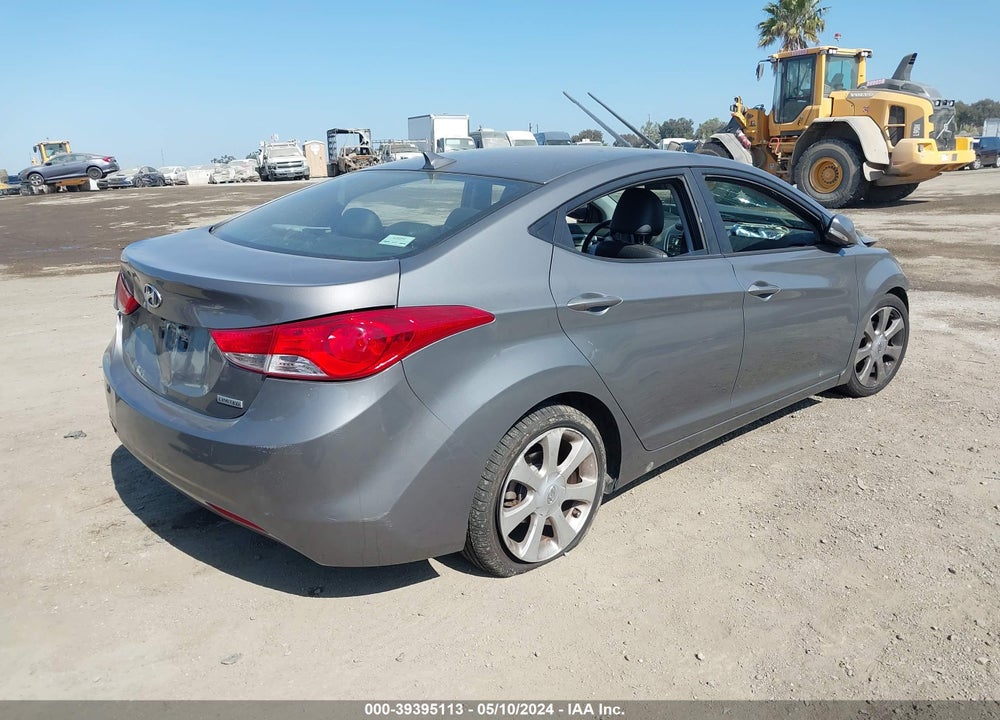 2013 HYUNDAI ELANTRA LIMITED VIN: 5NPDH4AEXDH368822