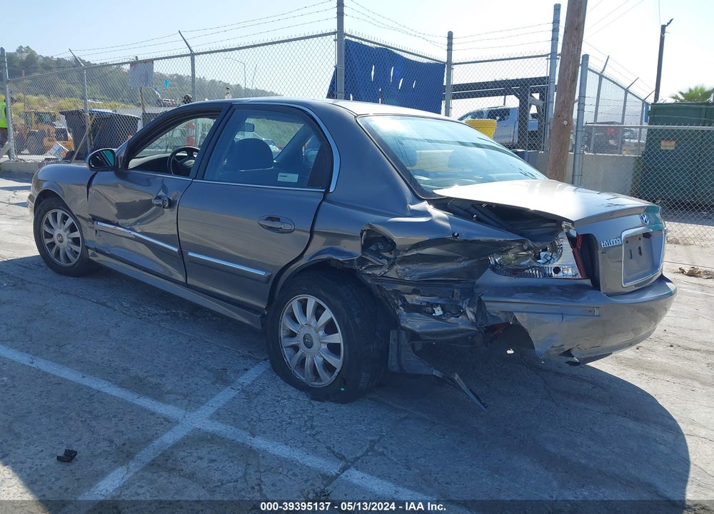 2003 HYUNDAI SONATA GLS/LX VIN: KMHWF35H73A880343