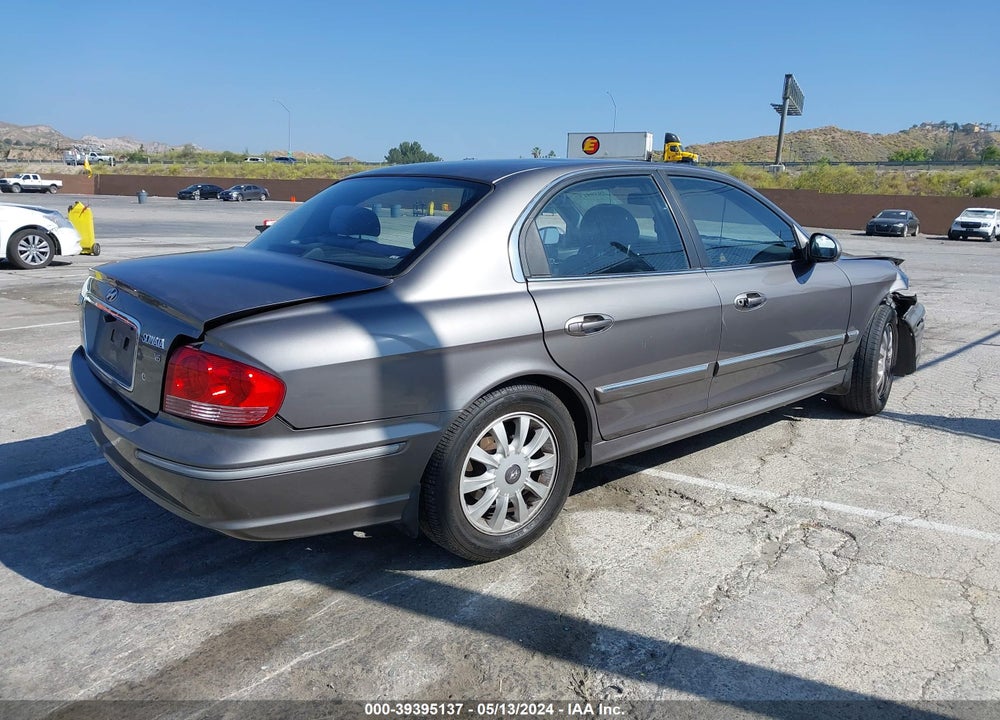2003 HYUNDAI SONATA GLS/LX VIN: KMHWF35H73A880343