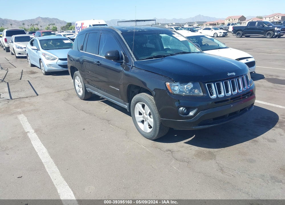2014 JEEP COMPASS LATITUDE VIN: 1C4NJCEA7ED550415