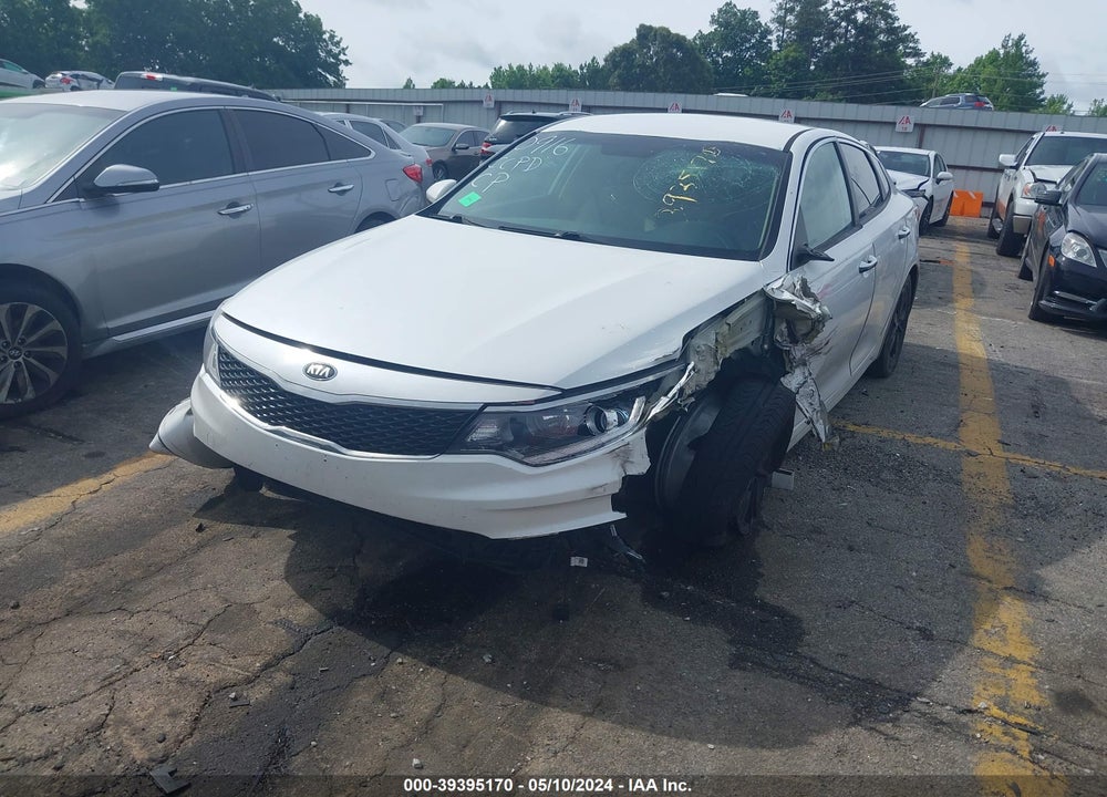 2016 KIA OPTIMA LX VIN: KNAGT4L35G5100916