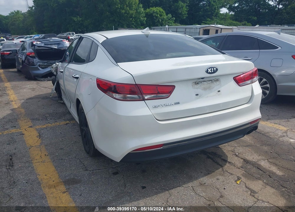 2016 KIA OPTIMA LX VIN: KNAGT4L35G5100916