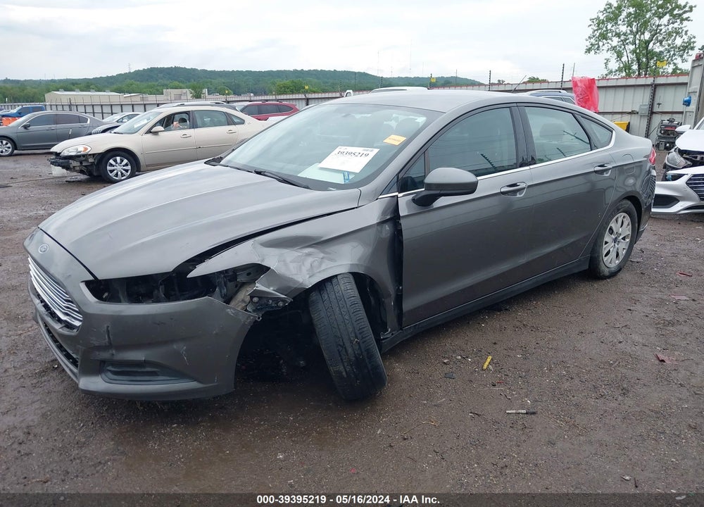 2014 FORD FUSION S VIN: 1FA6P0G71E5358507