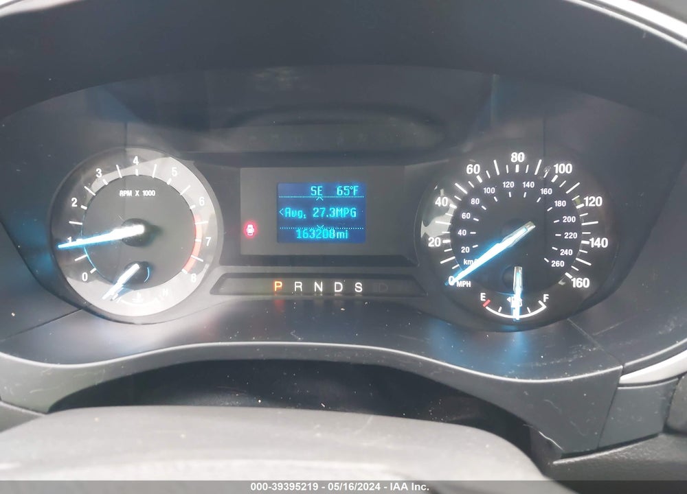 2014 FORD FUSION S VIN: 1FA6P0G71E5358507